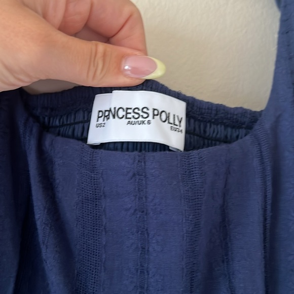 Princess Polly navy blue maxi dress - Picture 3 of 7